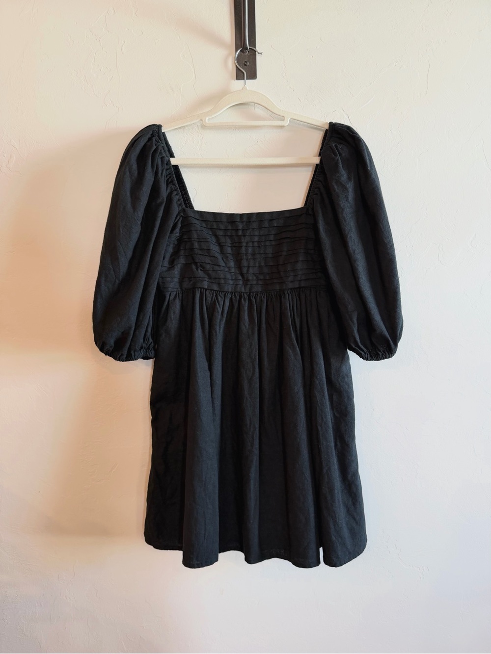 Abercrombie & Fitch Emerson Puff Sleeve Mini Dress